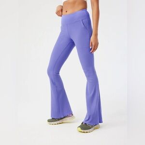 Outdoor Voices Rib Flare Pants in Violet Size: S, NWT